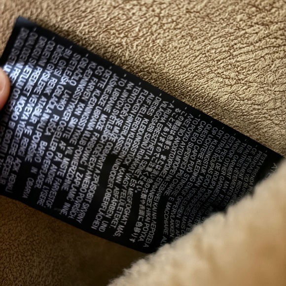 Zara teddy brown faux fur jacket - Picture 3 of 4